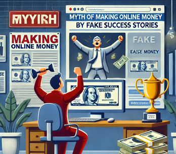 Read more about the article The Myth of Easy Money: Recognizing Fake Success Stories Online